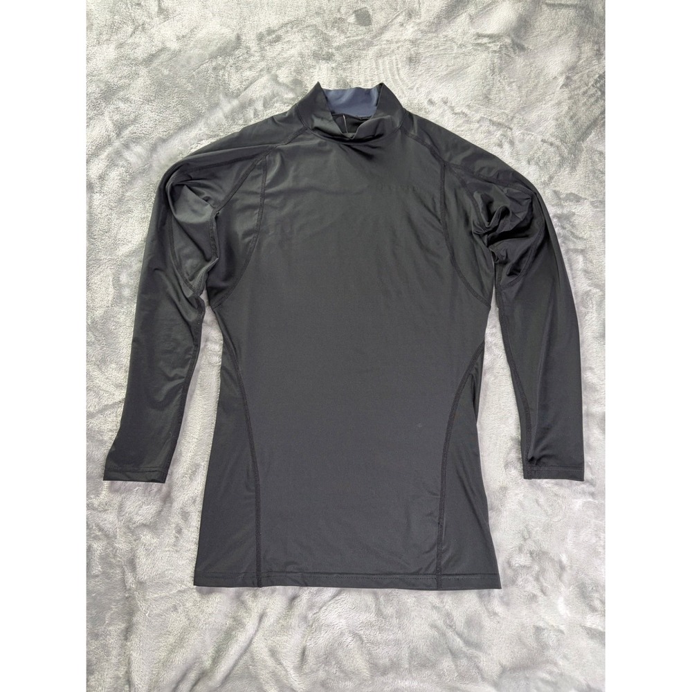 Tesla Logo Performance Long Sleeve Shirt Black Polyester NWT